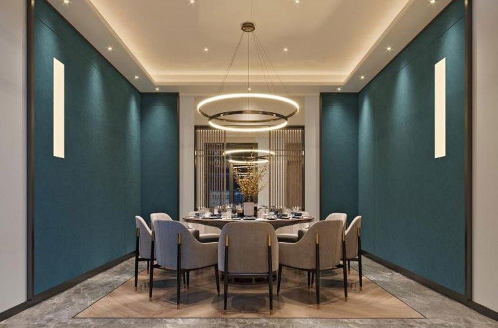 合肥蝦王餐飲店裝修設(shè)計效果圖案例