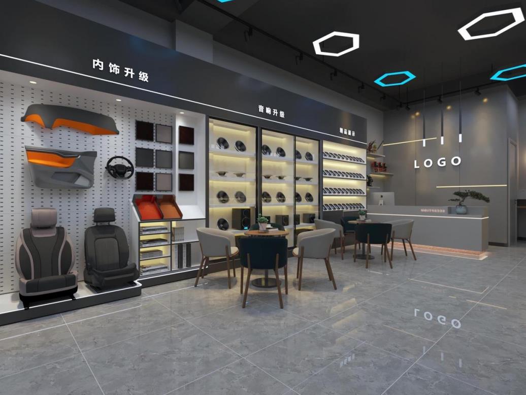 汽車維修店面設(shè)計(jì)效果圖案例