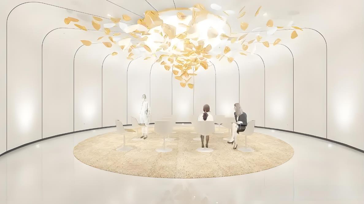 驚艷展廳裝修設計