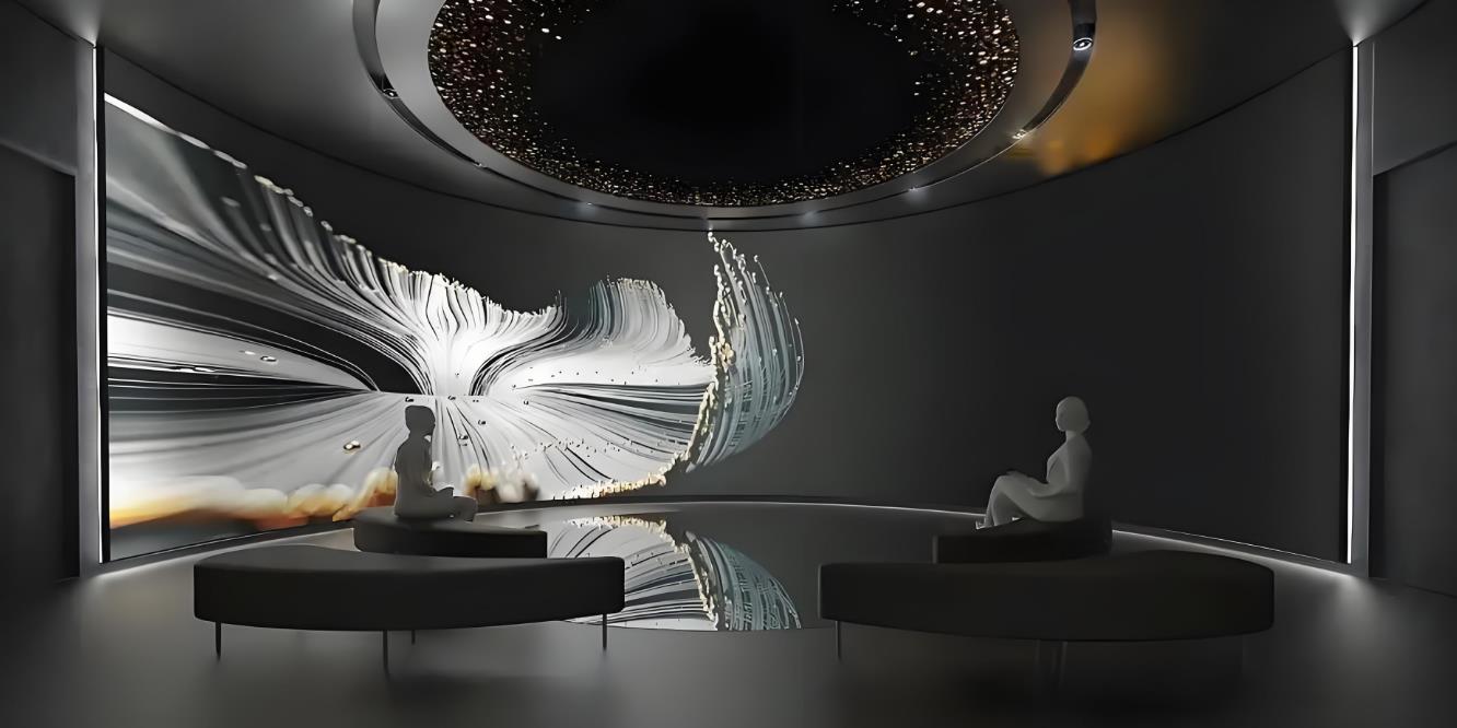 驚艷展廳裝修設計,企業(yè)健康科