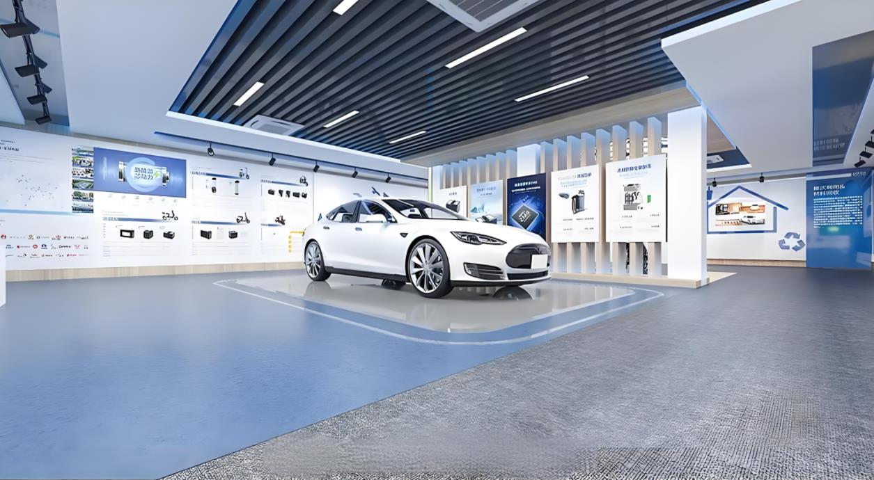 新能源汽車企業(yè)文化展廳設計效