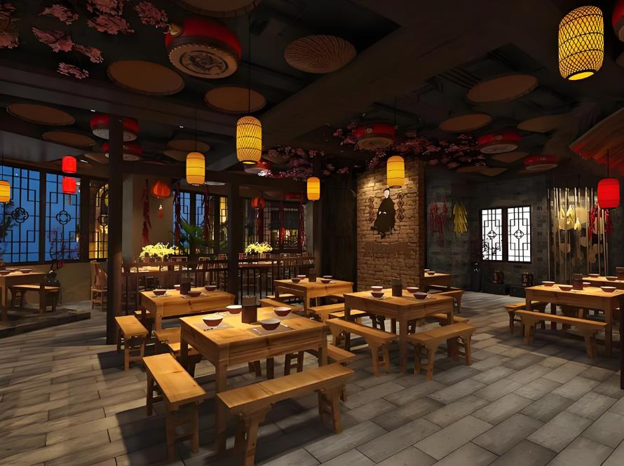 100平米餐飲店裝修要花多少錢？