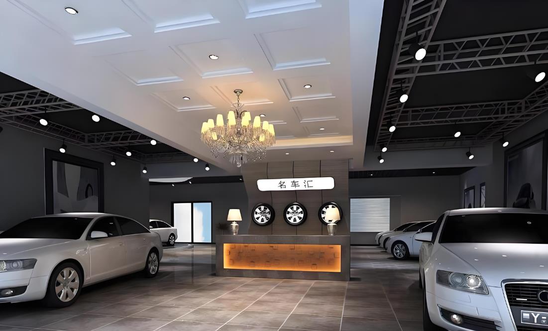 汽修店裝修設(shè)計指南：展示區(qū)：